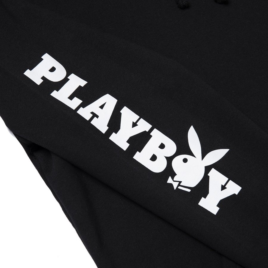 HUF x Playboy sweatshirt hoodie Bunny Triple Triangle black