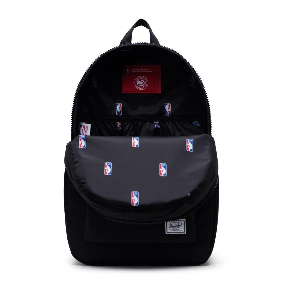 Herschel Supply Co. x NBA backpack Settlement 600D Atlanta Hawks black