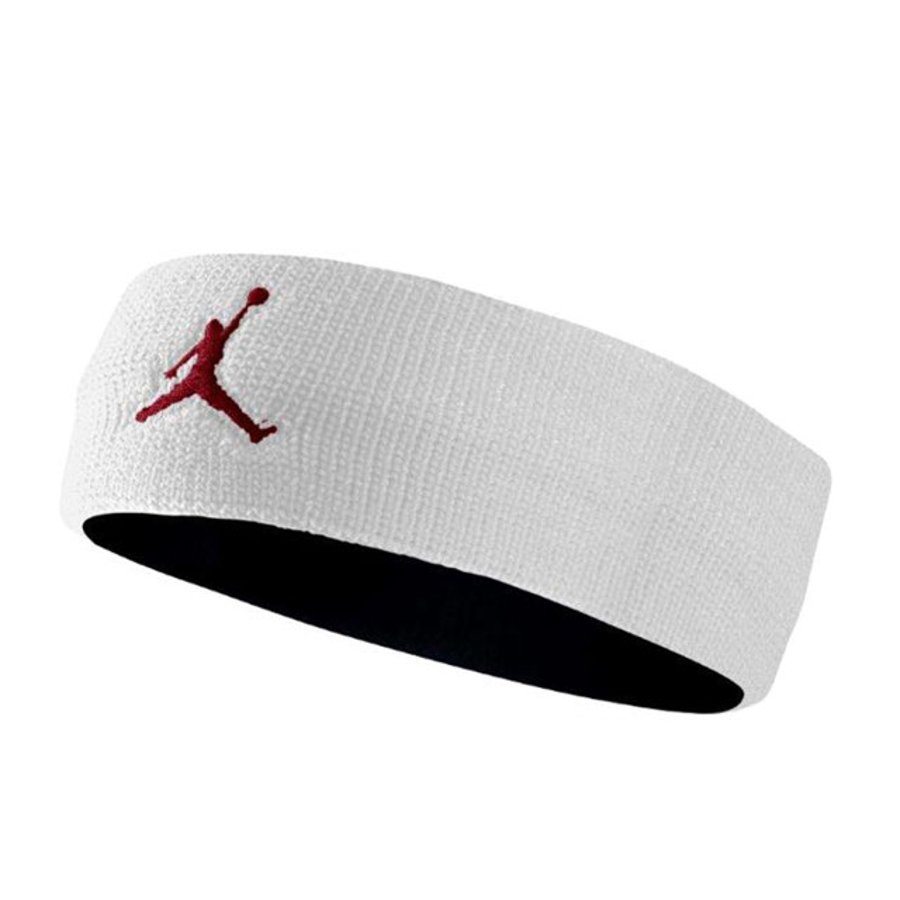 Jordan headband white / black (619337-100) White / Black | Odzież ...