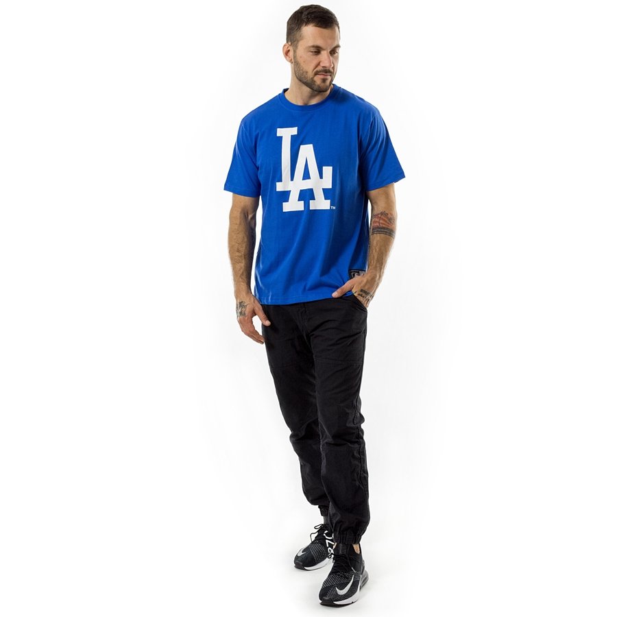 Los Angeles Dodgers Majestic 2013 “ We Own The West” Blue T-Shirt Graphic  Mens L