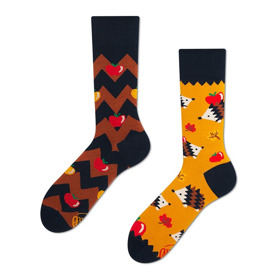 Many Mornings socks Apple Hedgehog multicolor | BRANDS \ M \ Many ...