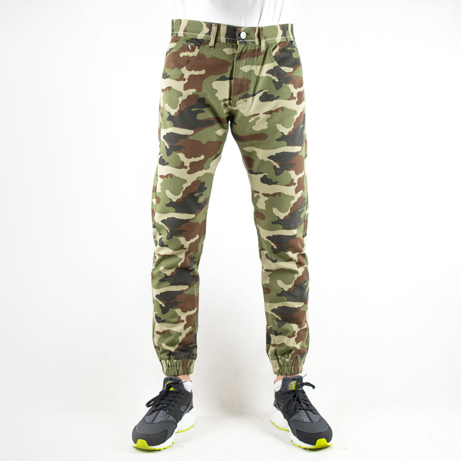 woodland camo joggers