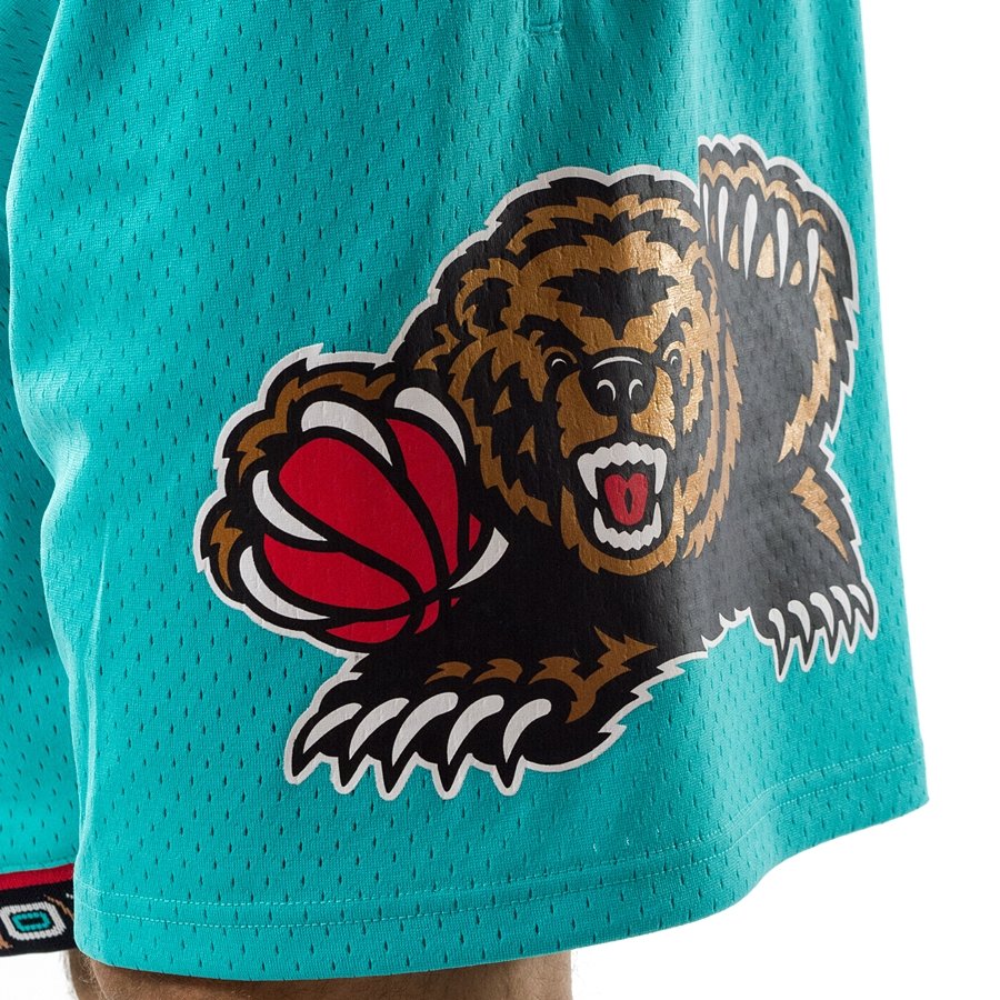 Mitchell & Ness Vancouver Grizzlies NBA Road Swingman Shorts 96-97 Teal  memphis