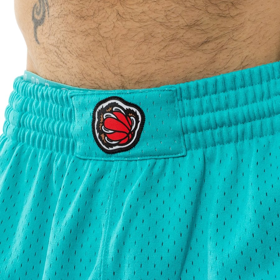 Mitchell and Ness Swingman Shorts Memphis Grizzlies 1996-97 teal ...
