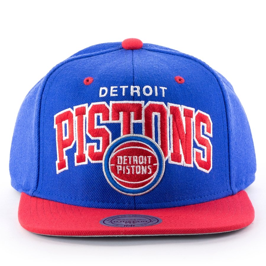 pistons mitchell and ness hat