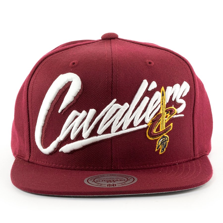 Mitchell and Ness snapback Vice Script Solid Cleveland Cavaliers ...