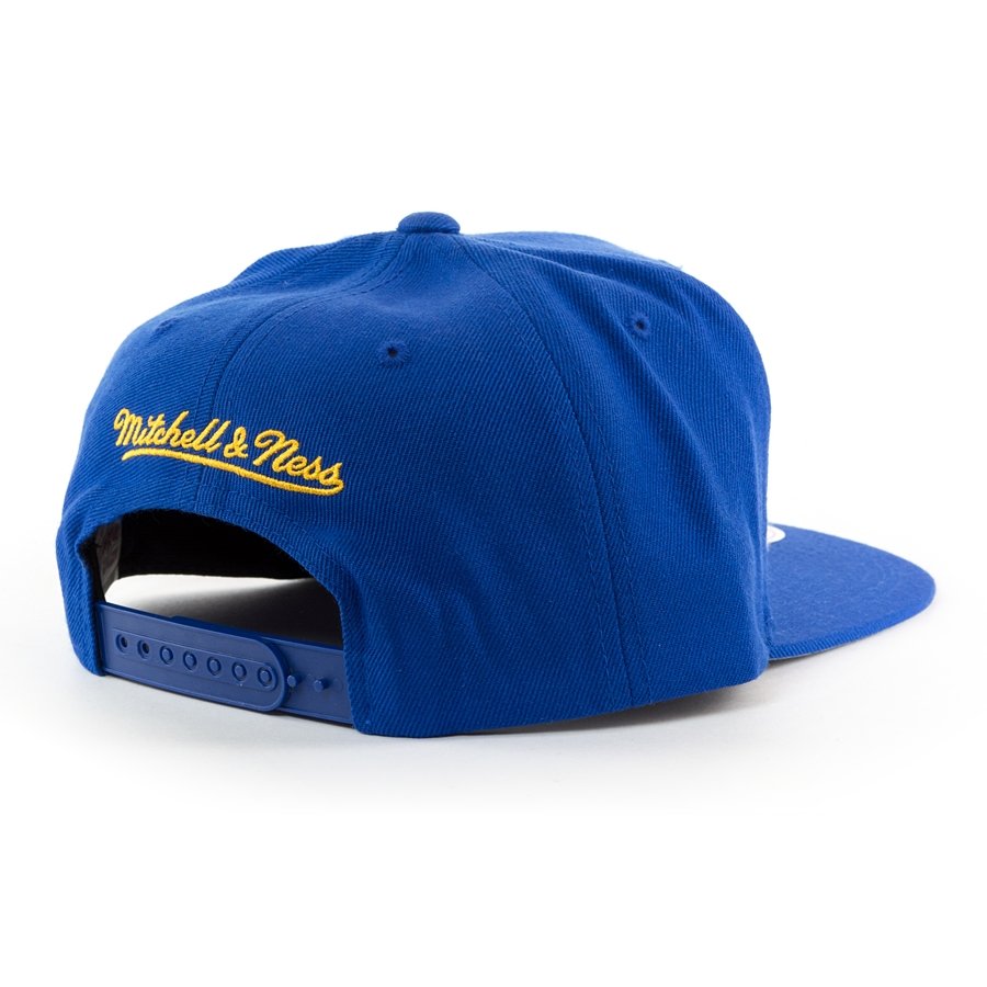 Mitchell and Ness snapback Vice Script Solid Golden State Warriors blue ...