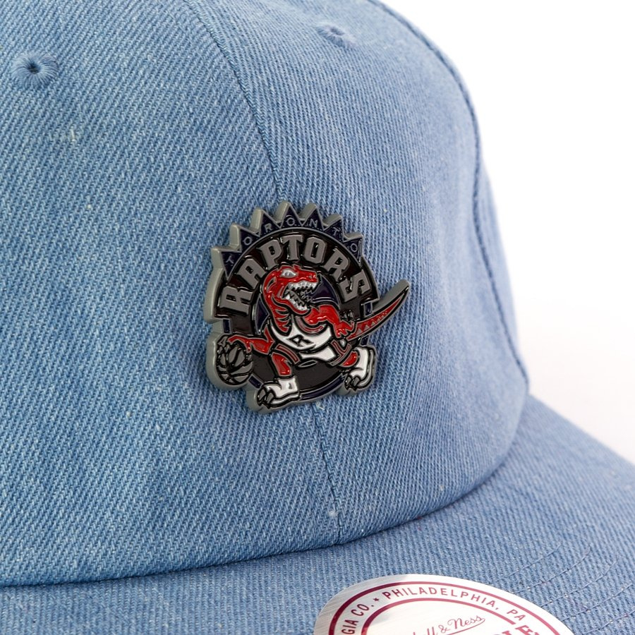 Mitchell and Ness strapback Denim Pin Toronto Raptors blue Toronto Raptors CLOTHES ACCESORIES Caps Strapbacks BASKETBALL NBA EASTERN CONFERENCE Toronto Raptors BRANDS M Mitchell