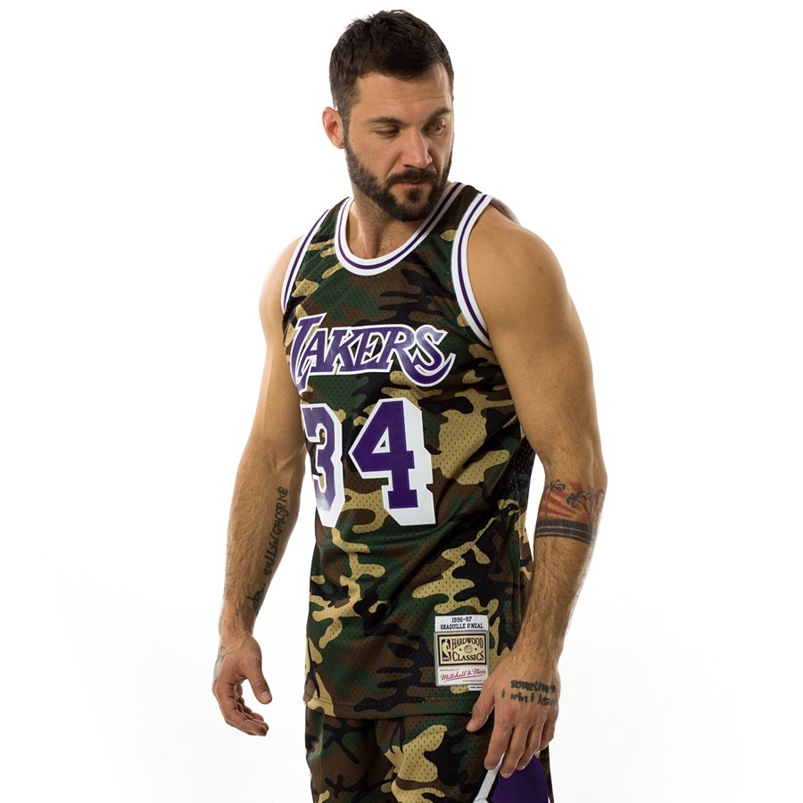 Camo QS Los Angeles Lakers Shaquille 