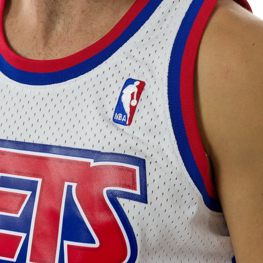 Dražen Petrović 3 New Jersey Nets 1992-93 Mitchell & Ness Road Swingman  Jersey