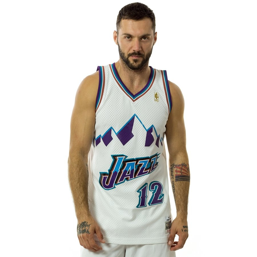 john stockton jersey white