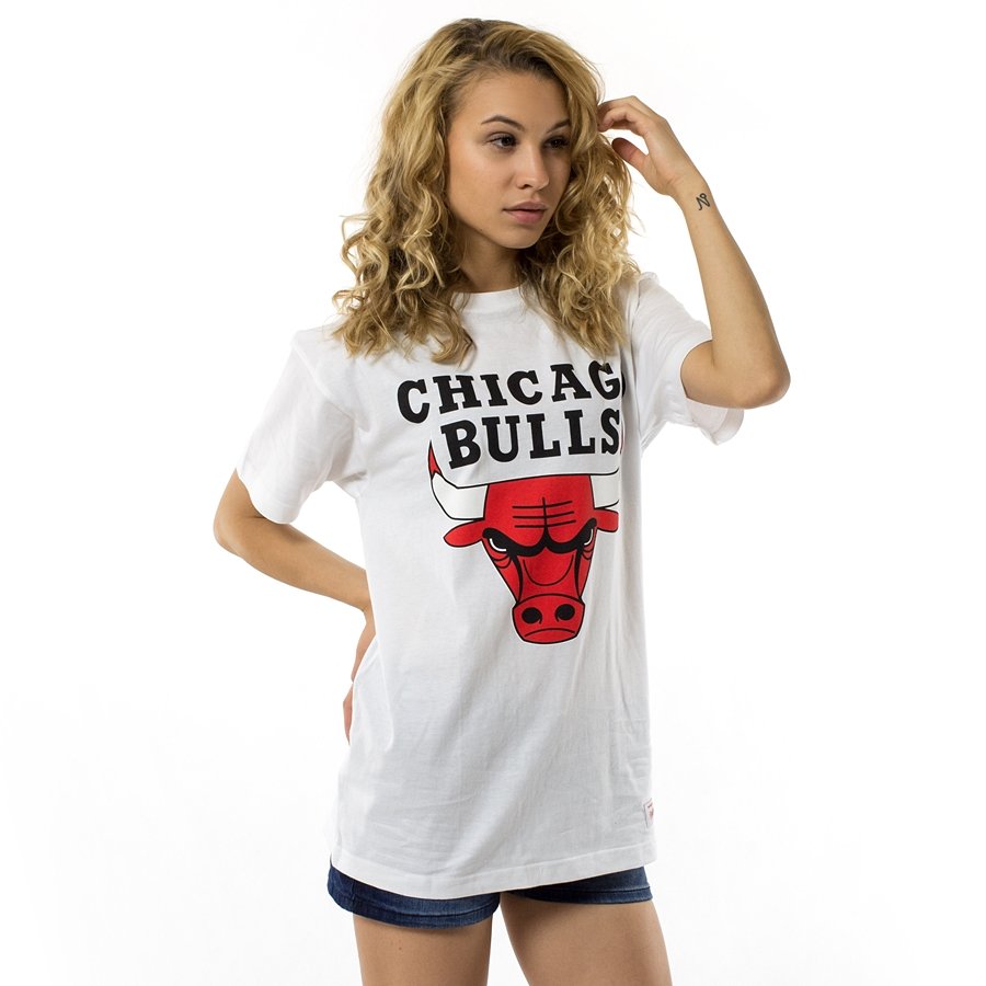 Mitchell & Ness T-shirt Chicago Bulls black HWC Team Logo Traditional