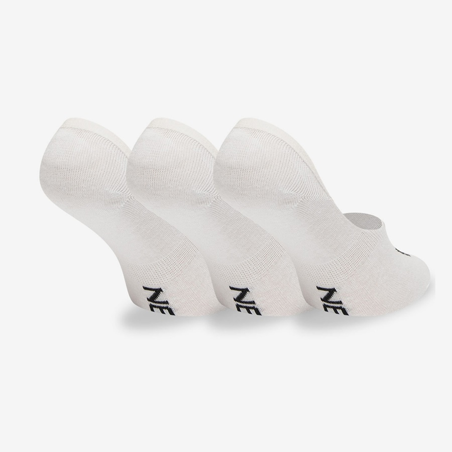 New Era Flag Invisible Socks white (3pack) BRANDS \ New Era CLOTHES