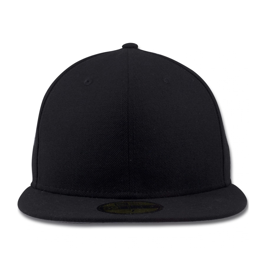 New Era fitted cap 59FIFTY Blank black Black | BRANDS \ New Era CLOTHES ...