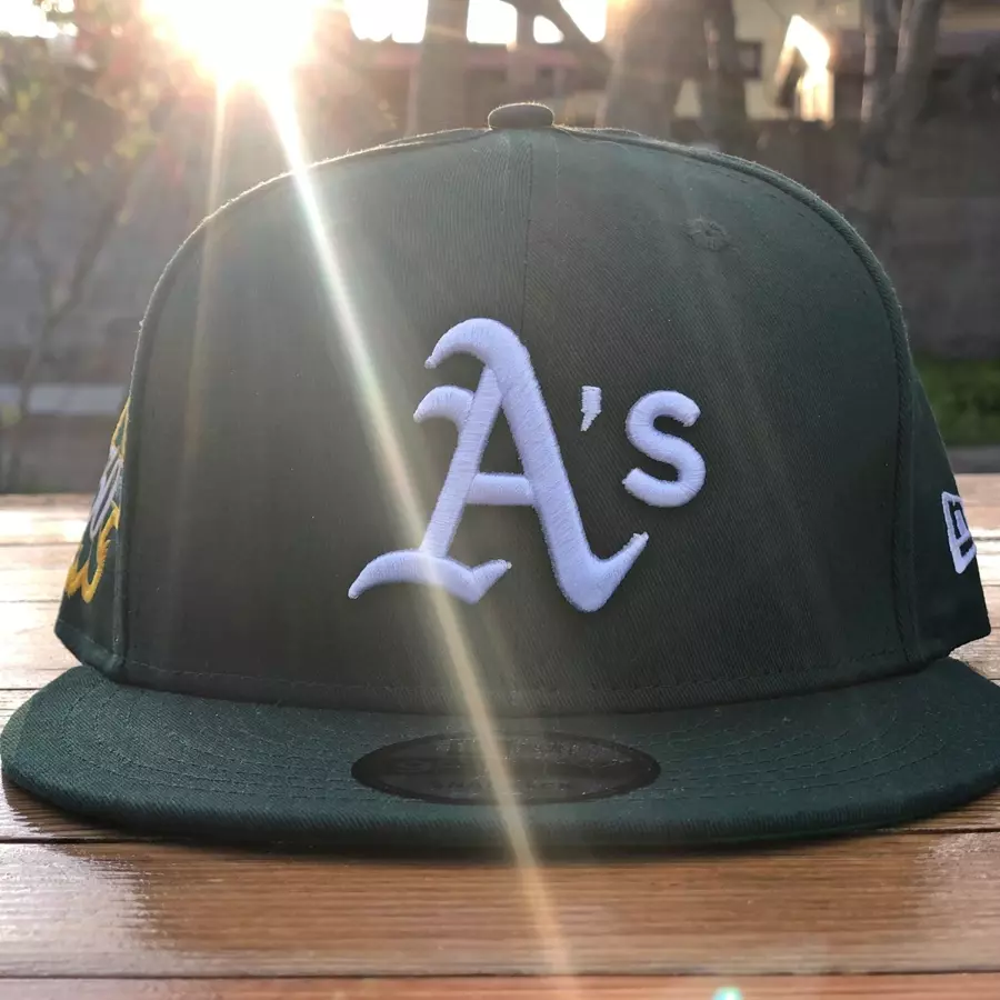 Oakland Athletics Fish Side Patch 9FIFTY Snapback Hat