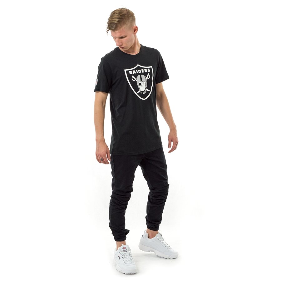 NFL Team Logo Black T-Shirt