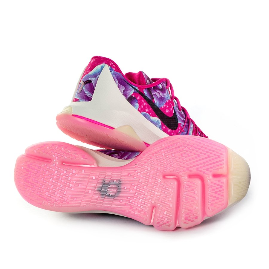 Nike KD 8 PRM Kevin Durant Aunt Pearl Cancer Vivid Pink ...