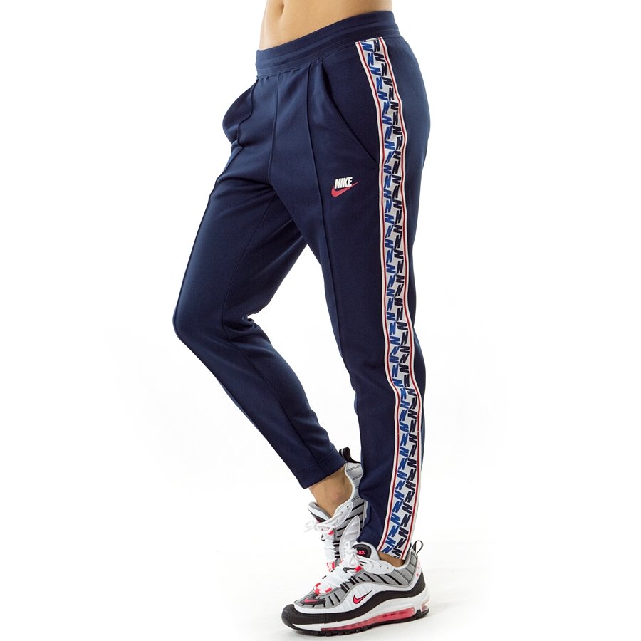 Nike sweatpants Taped Poly Pants navy (AJ2297-451) Navy | CLOTHES ...