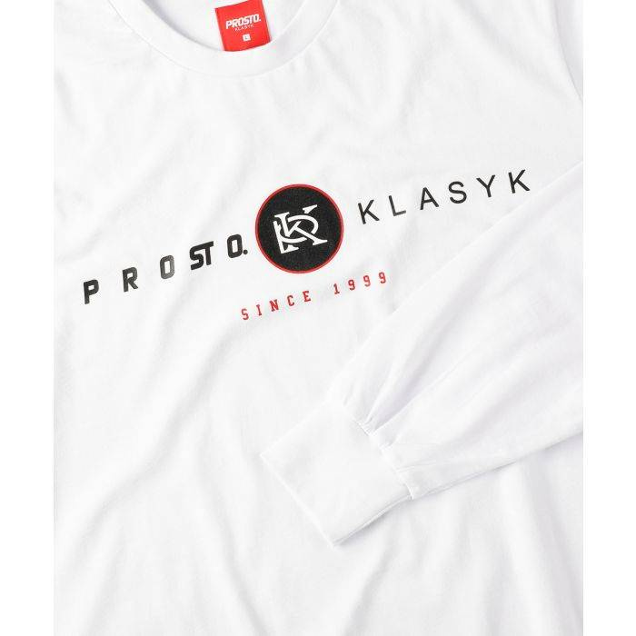 Prosto Klasyk longsleeve Tazo white CLOTHES & ACCESORIES \ TShirts