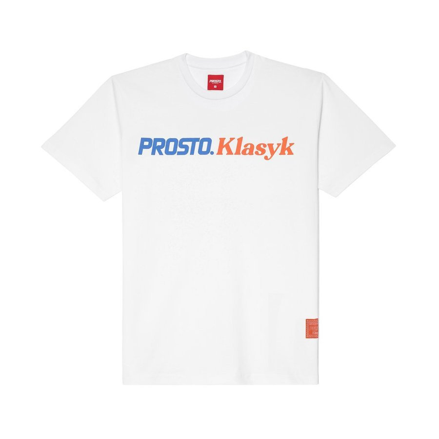 Prosto Klasyk tshirt Scrip white CLOTHES & ACCESORIES \ TShirts \ T