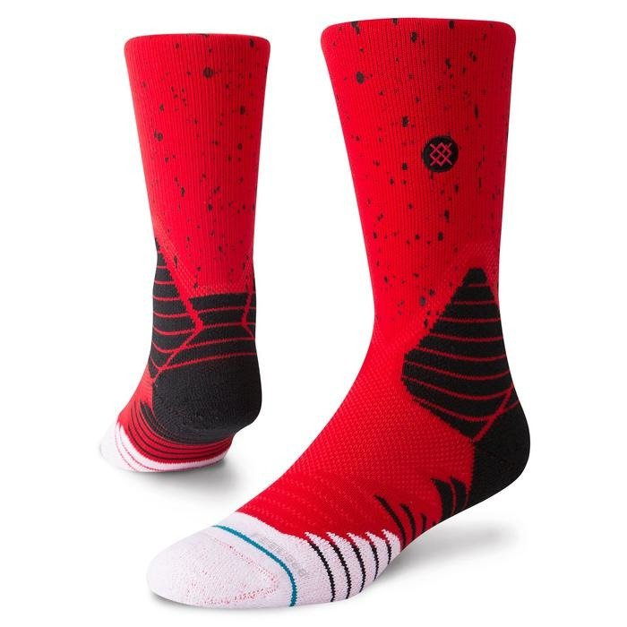 Stance socks Performance Basketball Floater 360 red Red BASKETBALL