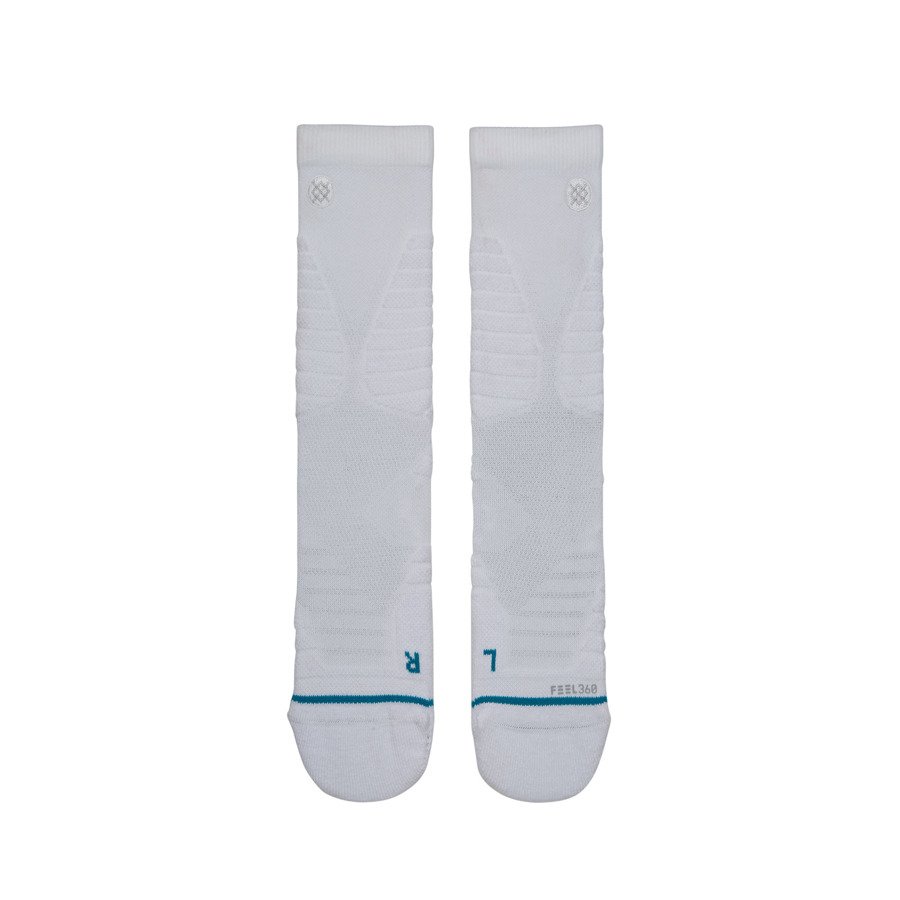 Stance socks Performance Basketball Hoops Icon QTR white White ...