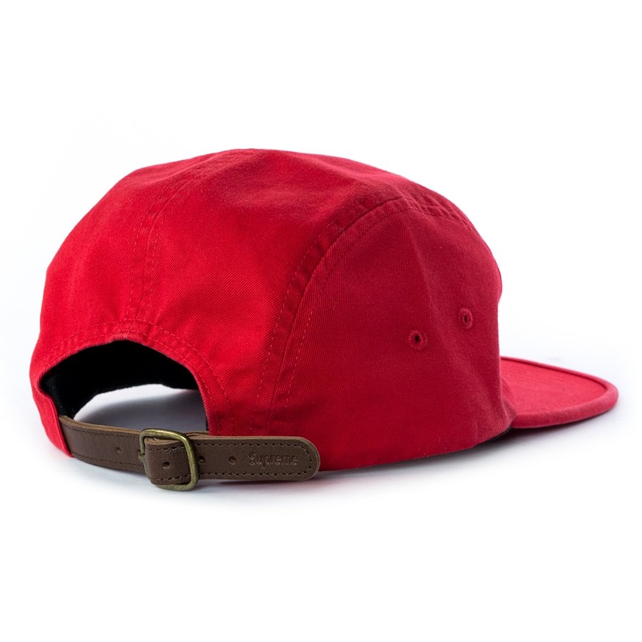 Supreme Washed Chino Twill Camp Cap (SS19) Red for Women