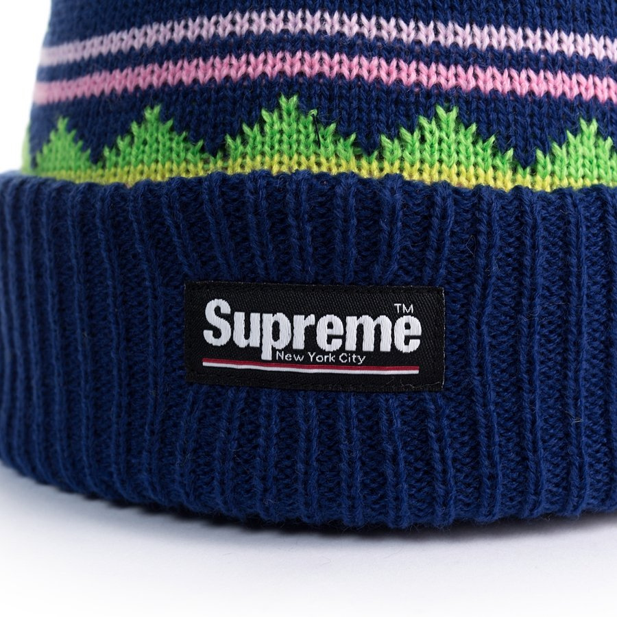 supreme navy hat