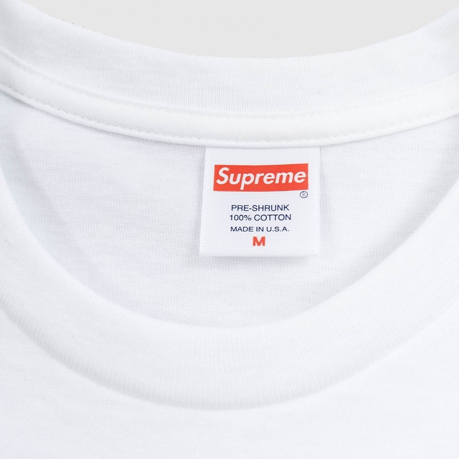 Supreme t shirt Cutouts Tee white CLOTHES ACCESORIES T Shirts T Shirts MEN T Shirts BRANDS S Supreme CLOTHES ACCESORIES PREMIUM PRODUCTS MATSHOP.PL Multibrand Streetwear