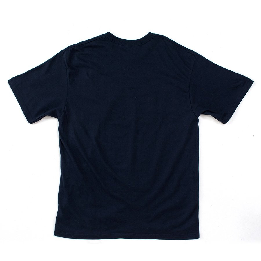 Supreme fronts cheap tee navy