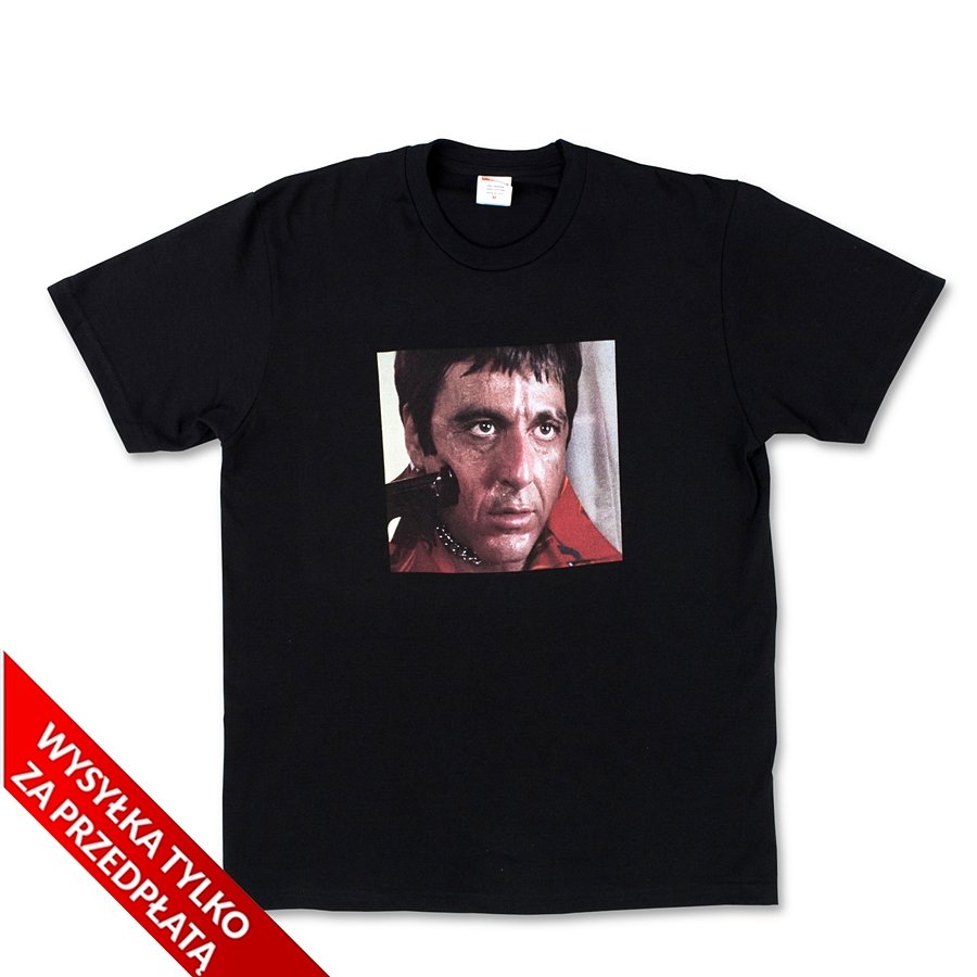 Supreme t-shirt Scarface Shower Tee black | CLOTHES & ACCESORIES \ T ...