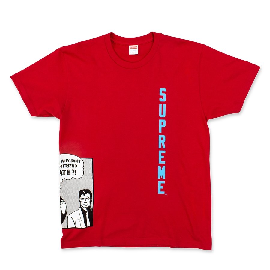 Supreme t-shirt Thrasher red Red | CLOTHES & ACCESORIES \ T-Shirts \ T