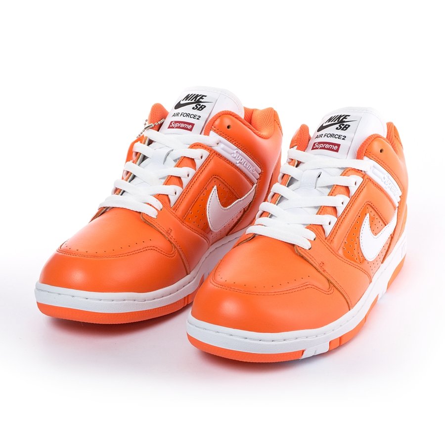 Nike Supreme x Air Force 2 'Orange' AA0871-818