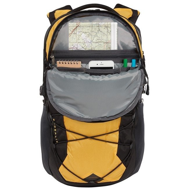 The North Face backpack Borealis yellow / black (T93KV36VC) Yellow