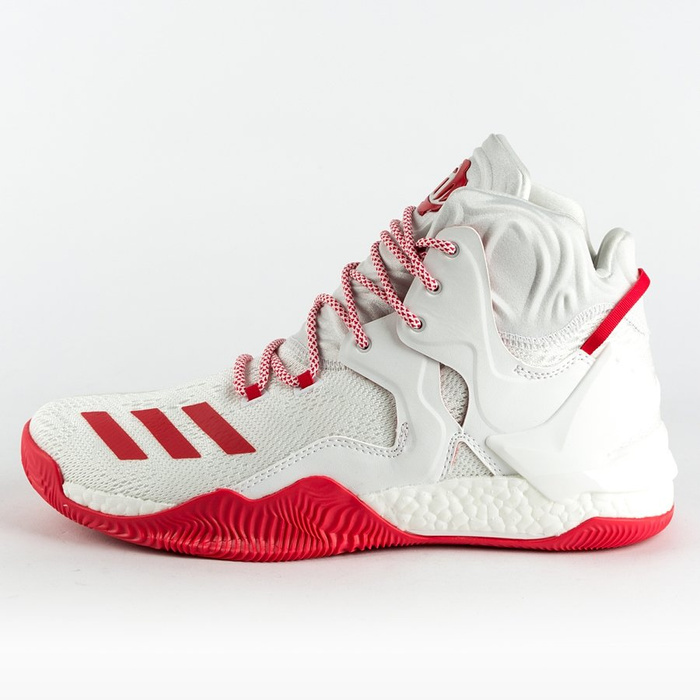 Adidas Originals D Rose 7 white / ray red / white (B54132)