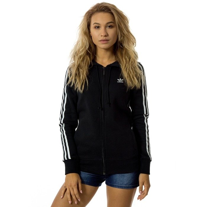 Adidas Originals sweatshirt 3STR Zip Hoodie black (DN8151)