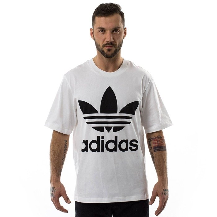 Adidas Originals t-shirt Oversize Trefoil white (CW1212)