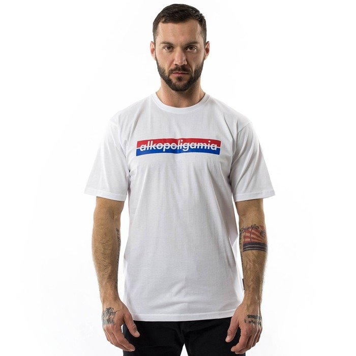 Alkopoligamia t-shirt Tapes Panasonic Classic white