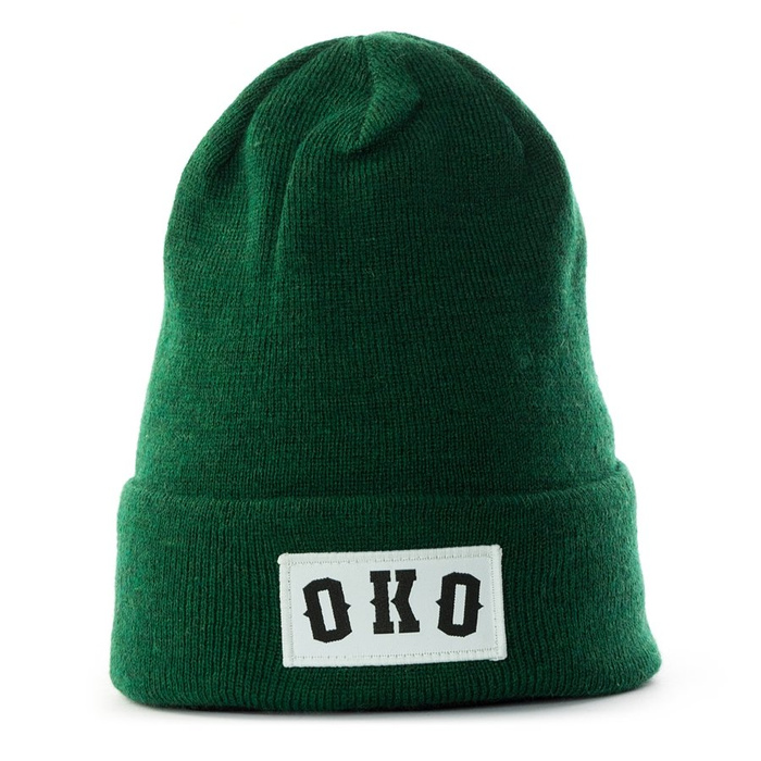 BOR beanie OKO green