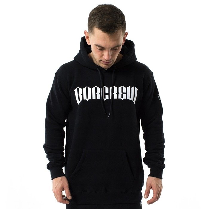 BOR sweatshirt hoody Classic black