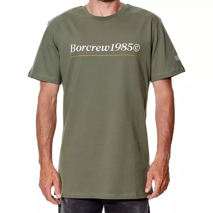 BOR t-shirt BOR 1985 khaki