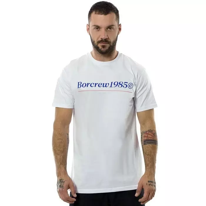 BOR t-shirt BOR 1985 white