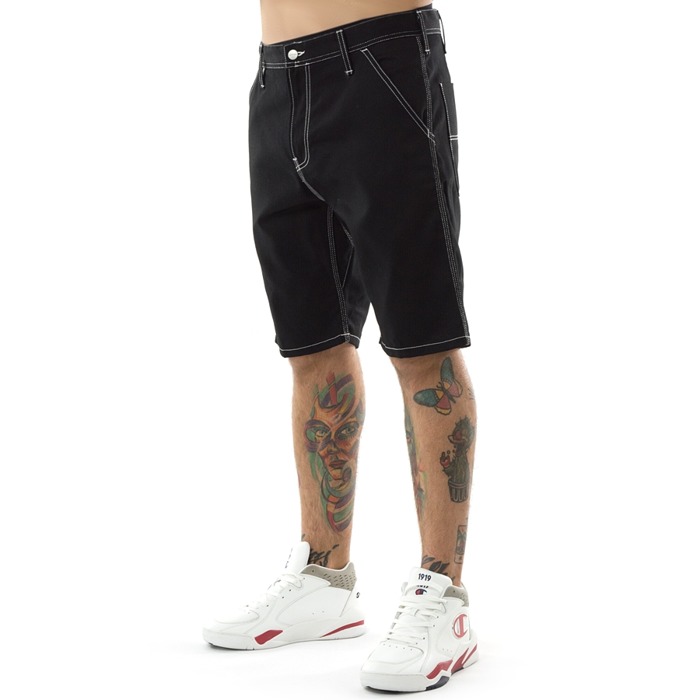 Carhartt WIP Chalk Short black rigid 