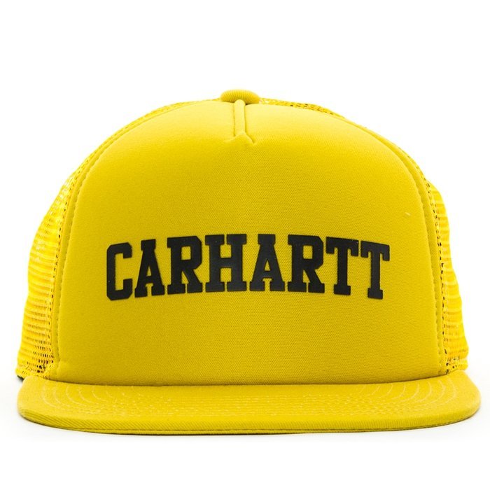 Carhartt WIP College Trucker Cap colza / black