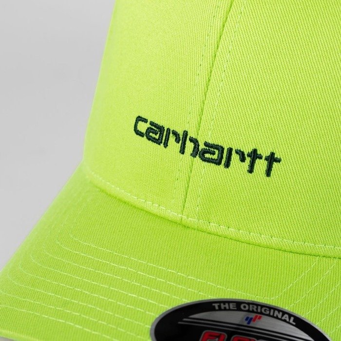 Carhartt WIP Script Cap lime / black