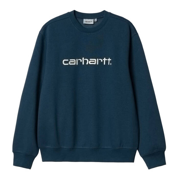 Carhartt WIP sweatshirt Crewneck Carhartt squid / salt