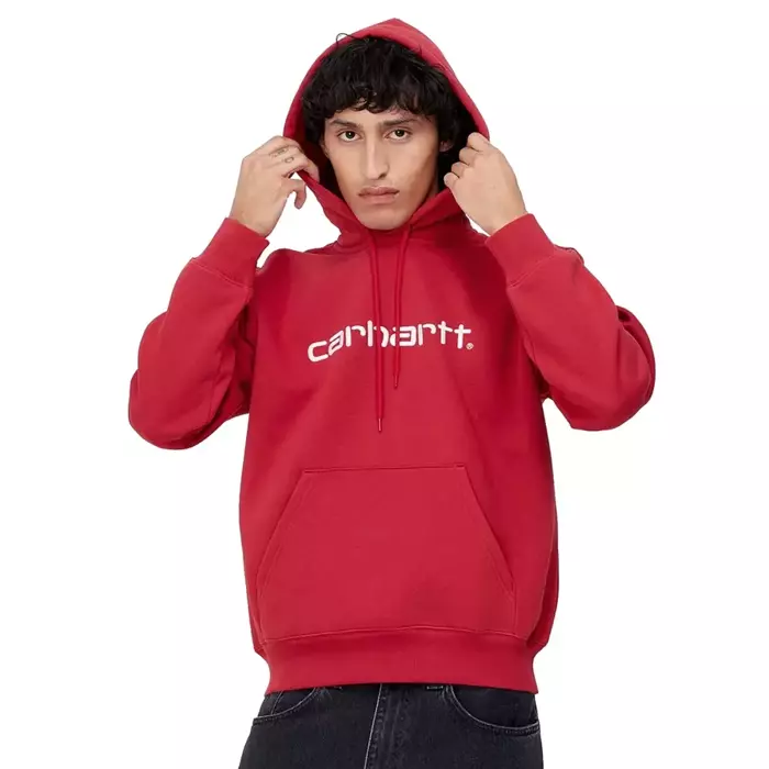 Carhartt WIP sweatshirt Hooded Carhartt Sweat arcade / white