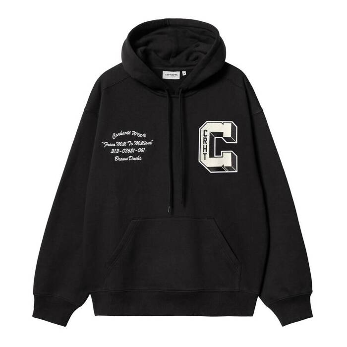 Carhartt WIP sweatshirt Hooded Ducks Sweat black