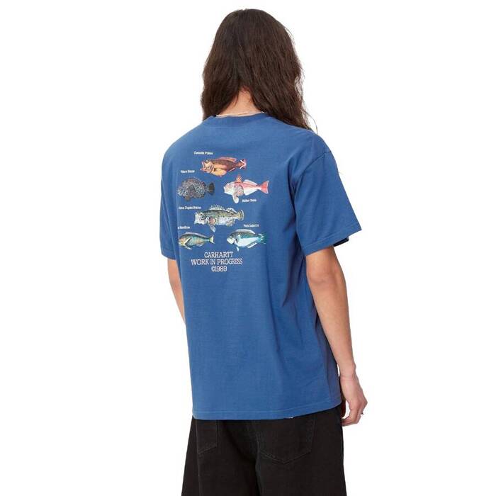 Carhartt WIP t-shirt Fish acapulco