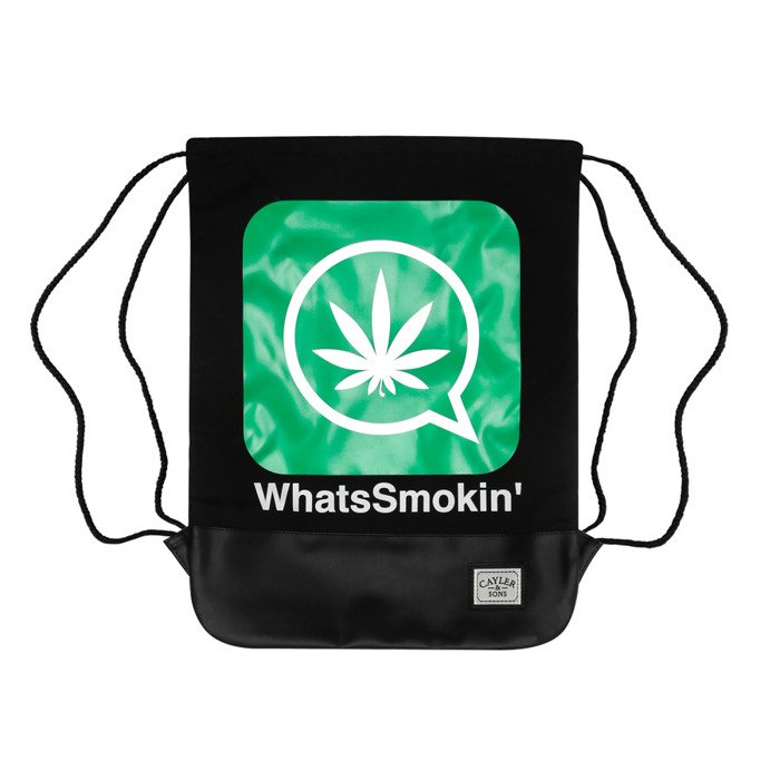 Cayler and Sons gymbag WL Whatssmokin' black
